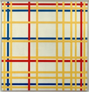 New York City; New York City I by Piet Mondrian